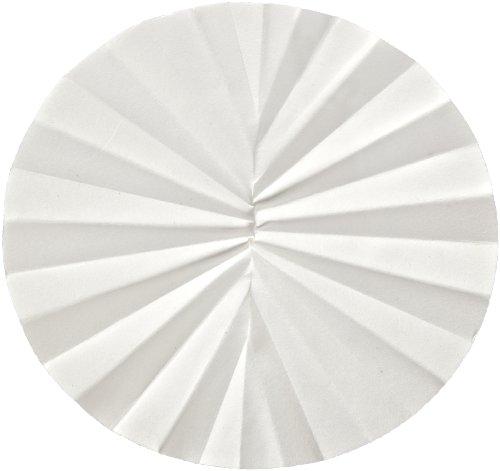 Whatman 10311656 Filter Circles, 500mm Dia, Folded Prepleated Grade 595