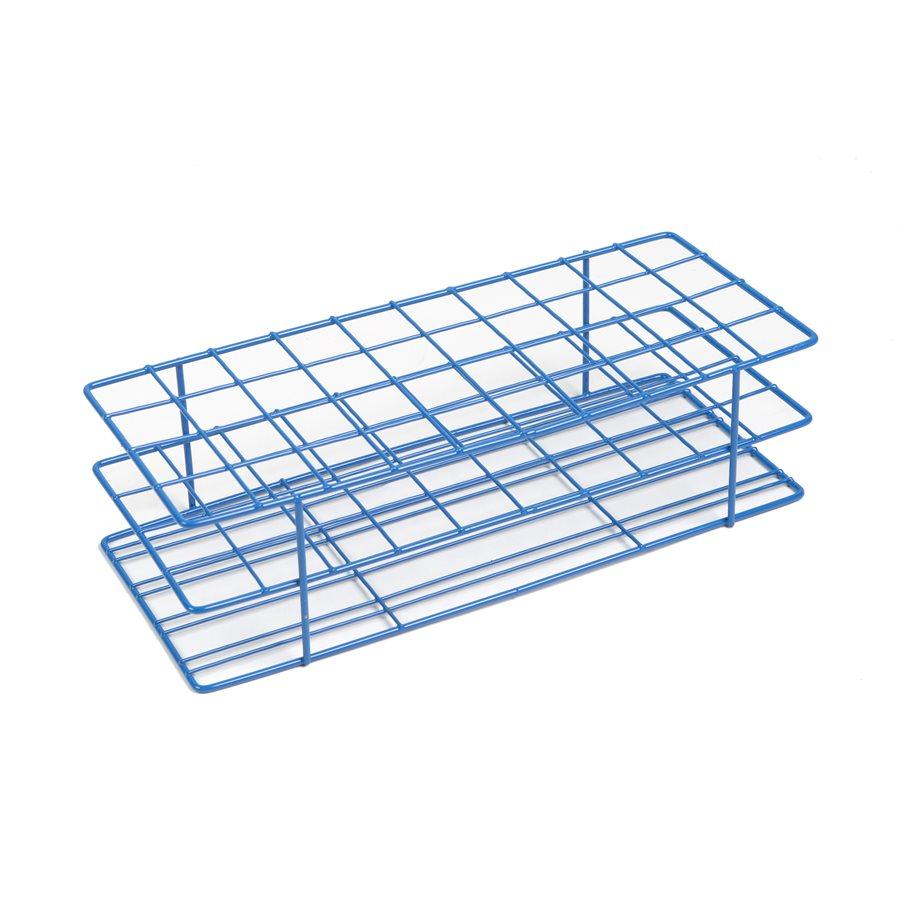 Heathrow Scientific 120767 Coated Wire Tube Rack 20-25mm 4x10 Format,