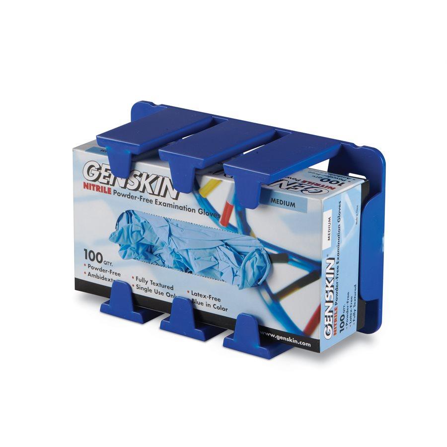 Heathrow Scientific 23491A Modular Glove Box Holder Anti-Microbial, Blue