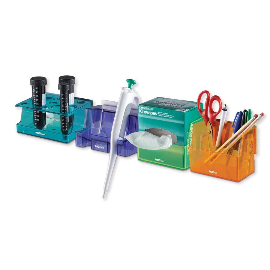 Heathrow Scientific 23504 MagBox Magnetic Storage Box, Orange