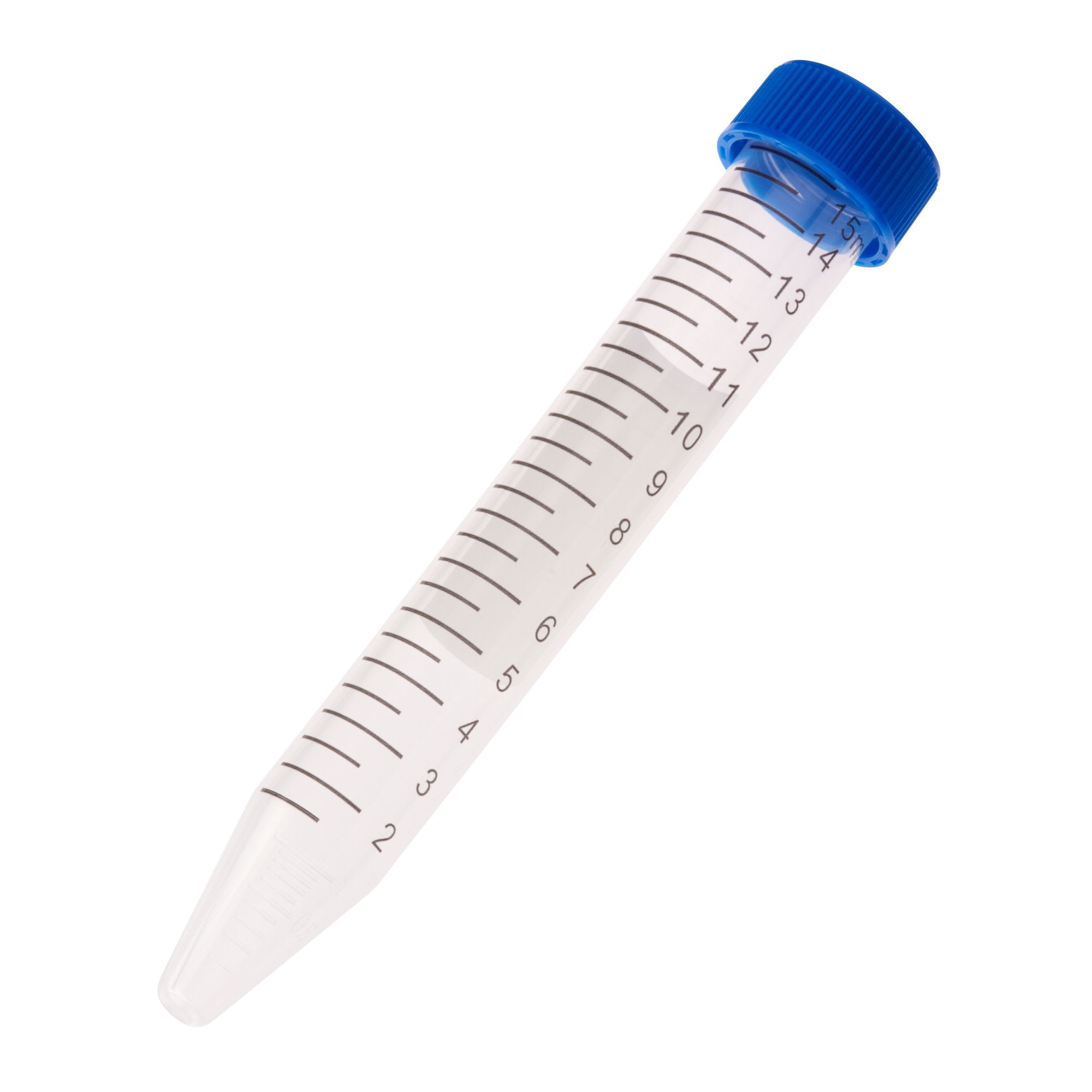 Celltreat 230411B 15mL Centrifuge Tube, Blue Cap - Bag, Sterile