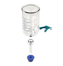 Advantec 311209 Holder Parts 300mL FUNNEL, KG25