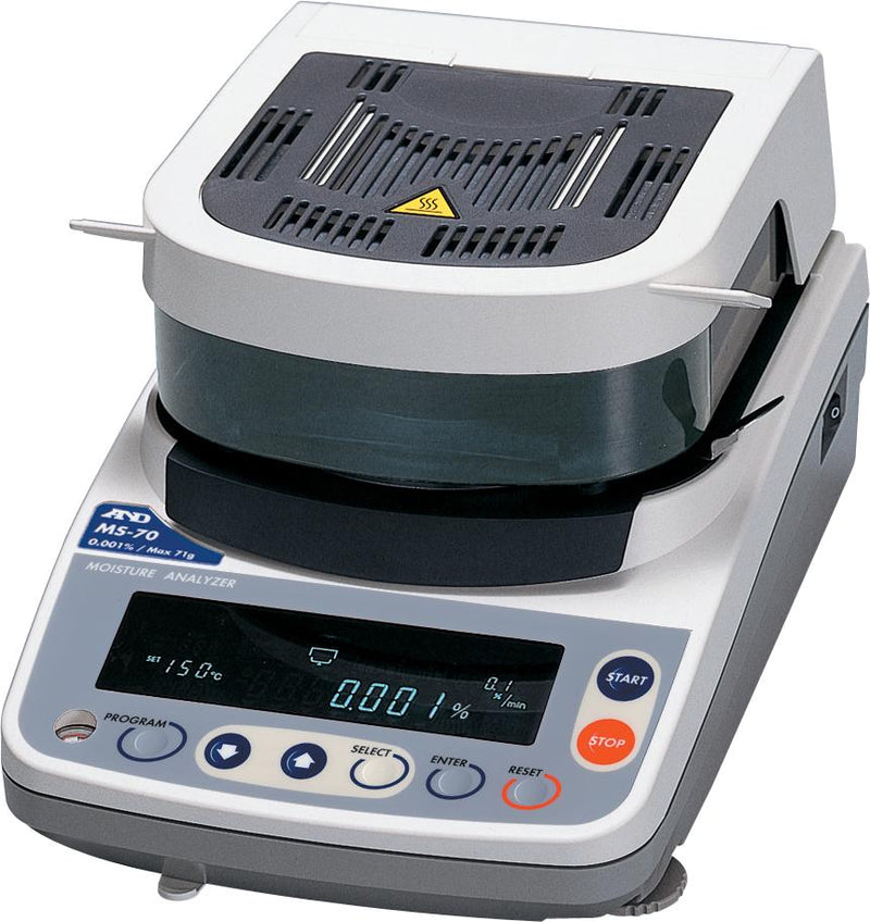 A&D Moisture Analyzer MS70 (Special Bundle Pack 2)