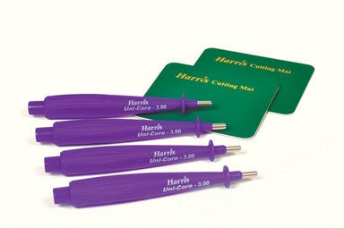 Whatman WB100078 Harris Uni-Core Stainless Steel Cutting Edge Manual Punch, 3mm (Pack of 25)
