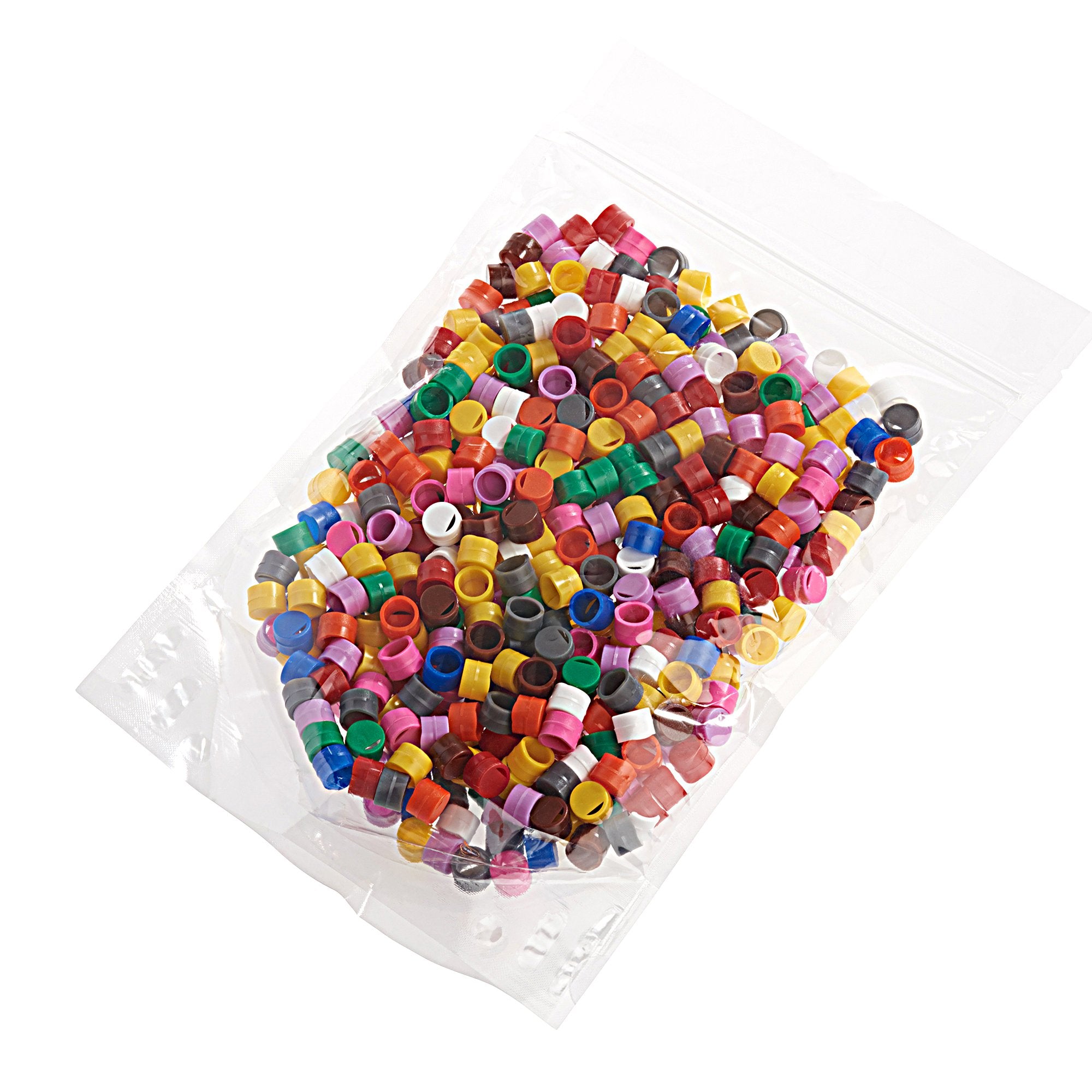 Celltreat 229940 Assorted Color Cap Insert for CF Cryogenic Vials, Non-sterile