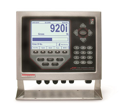 Rice Lake 920i Programmable HMI Indicator, Universal Enclosure, NTEP 115VAC Single Channel