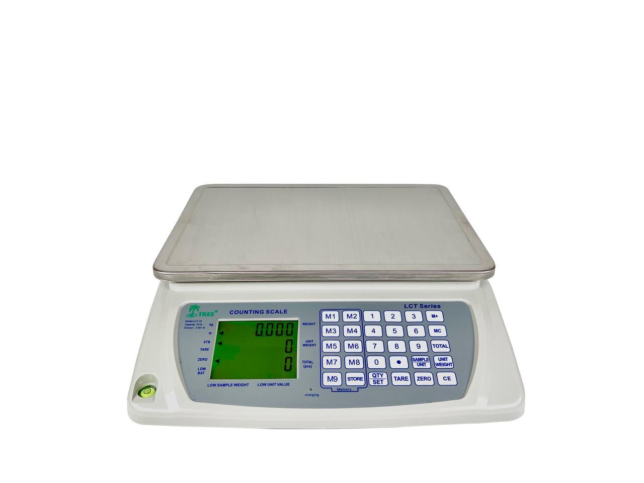 TREE LCT x 66 LARGE COUNTING SCALE, 66 LB X 0.001 LB